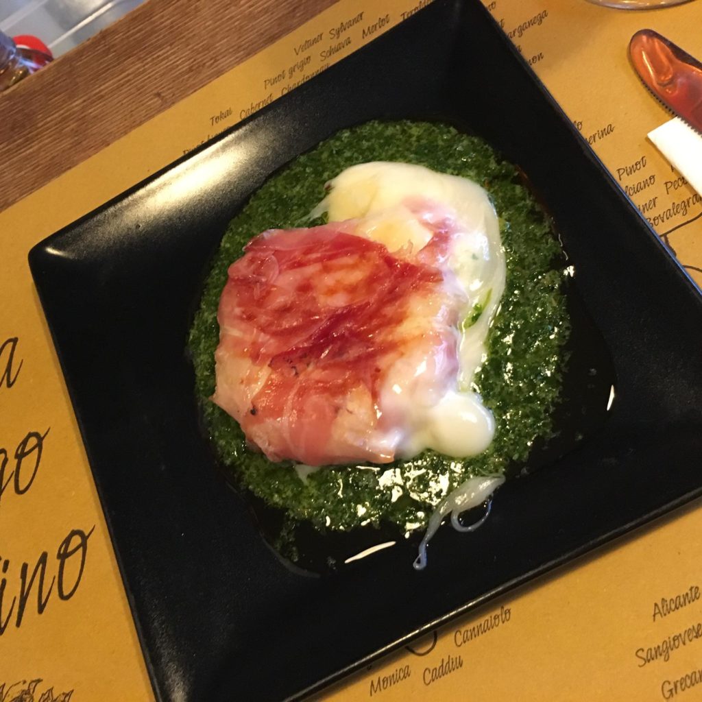 Tut a Post - Tomino speck e salsa verde